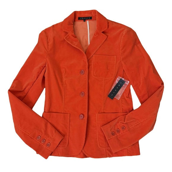 THEORY corduroy blazer, size 4, NWT - Picture 1 of 13